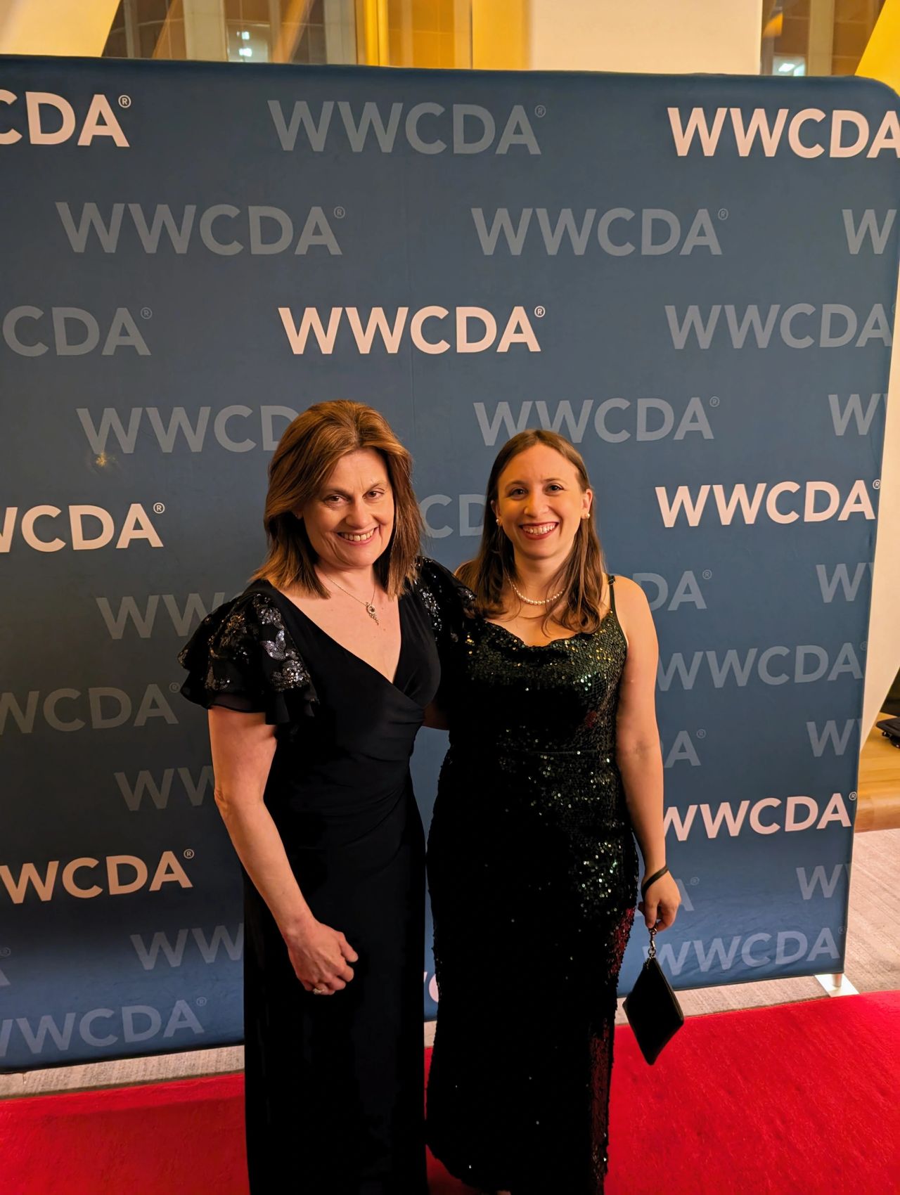 Ilene Jaroslaw and Sara Probber at WWCDA Awards Gala.